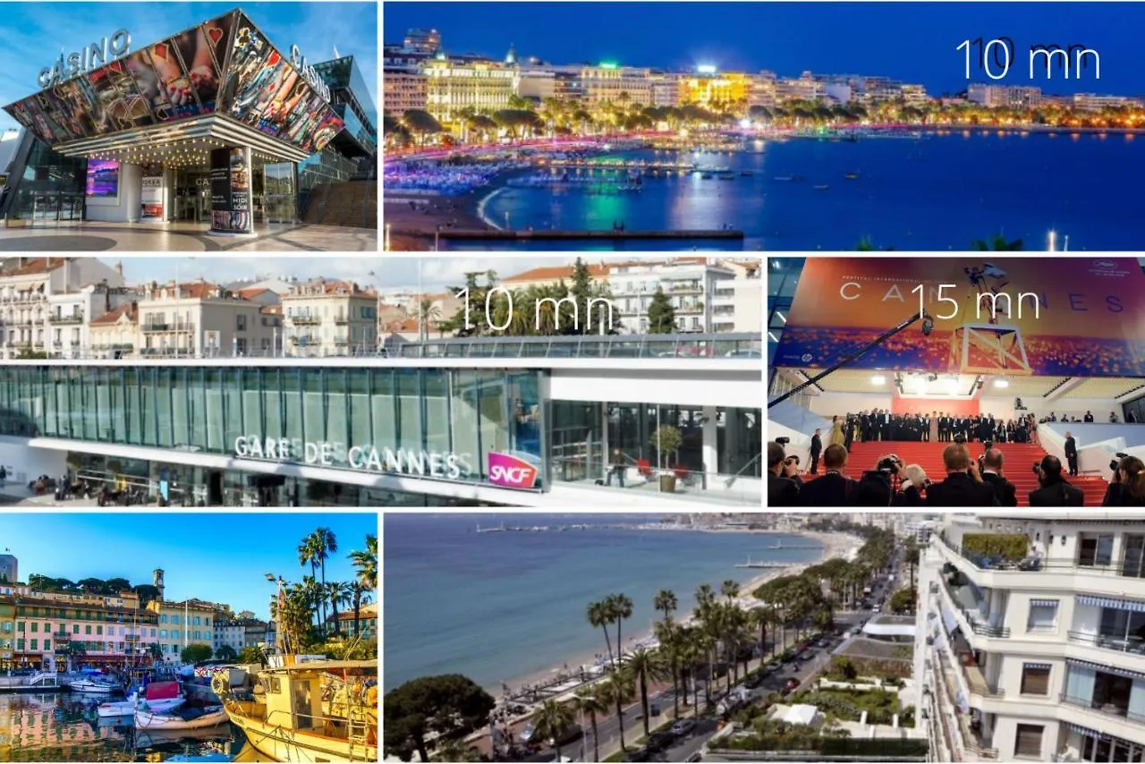 Appartamento Best Choice Dispo Cannes Centre 2 Terrasses 2 Chbres 6P Parking Prive